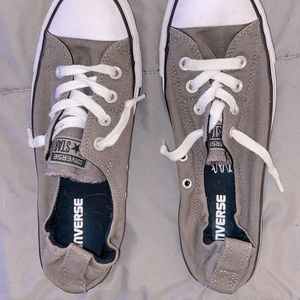 Women’s size 9 Grey Converse.